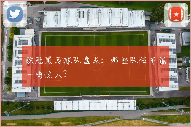 欧冠黑马球队盘点:哪些队伍可能一鸣惊人?